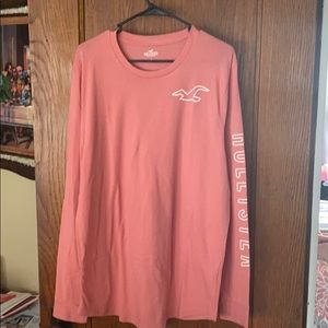 T-shirt long sleeve pink